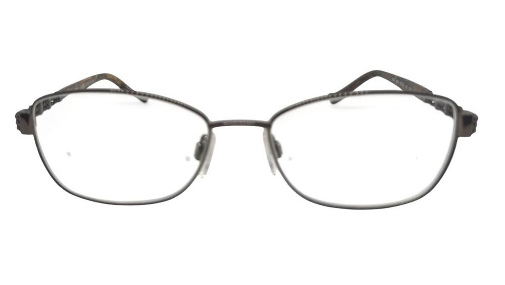 TURA R574 BROWN AUTHENTIC EYEGLASSES FRAMES 52-16-140